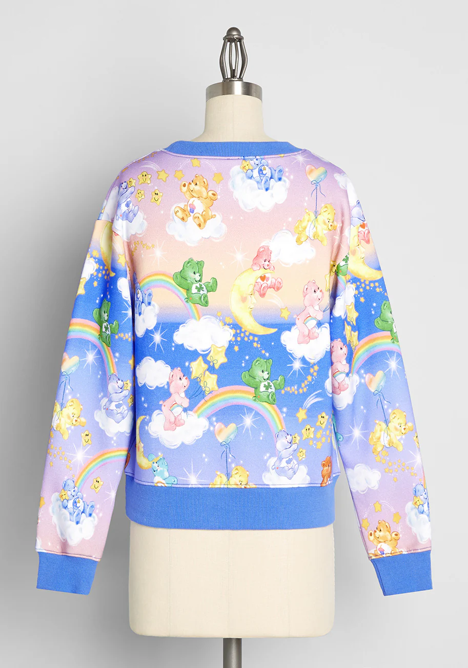 Isnyt X Care Bears Sprinkles Of Starlight Sweatshirt - Olabens