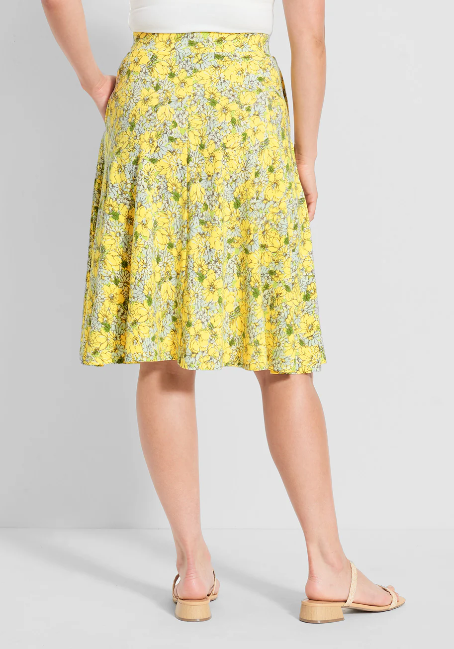 Excellence Attained Knit A-Line Skirt - Olabens