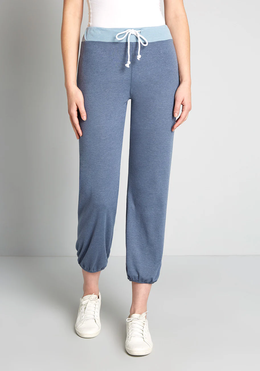 Isnyt X CAMP Collection Such A Breeze Cropped Joggers - Olabens