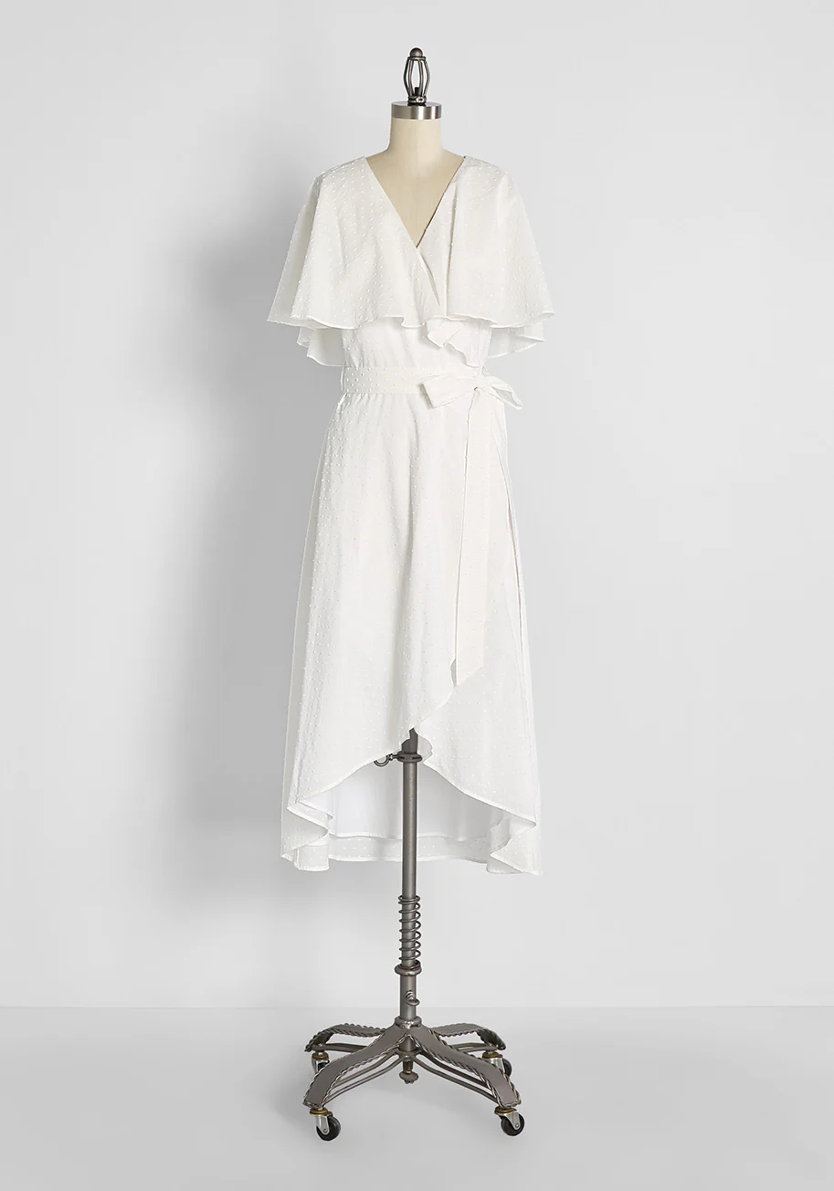 Lift Your Wings Wrap Dress - Olabens