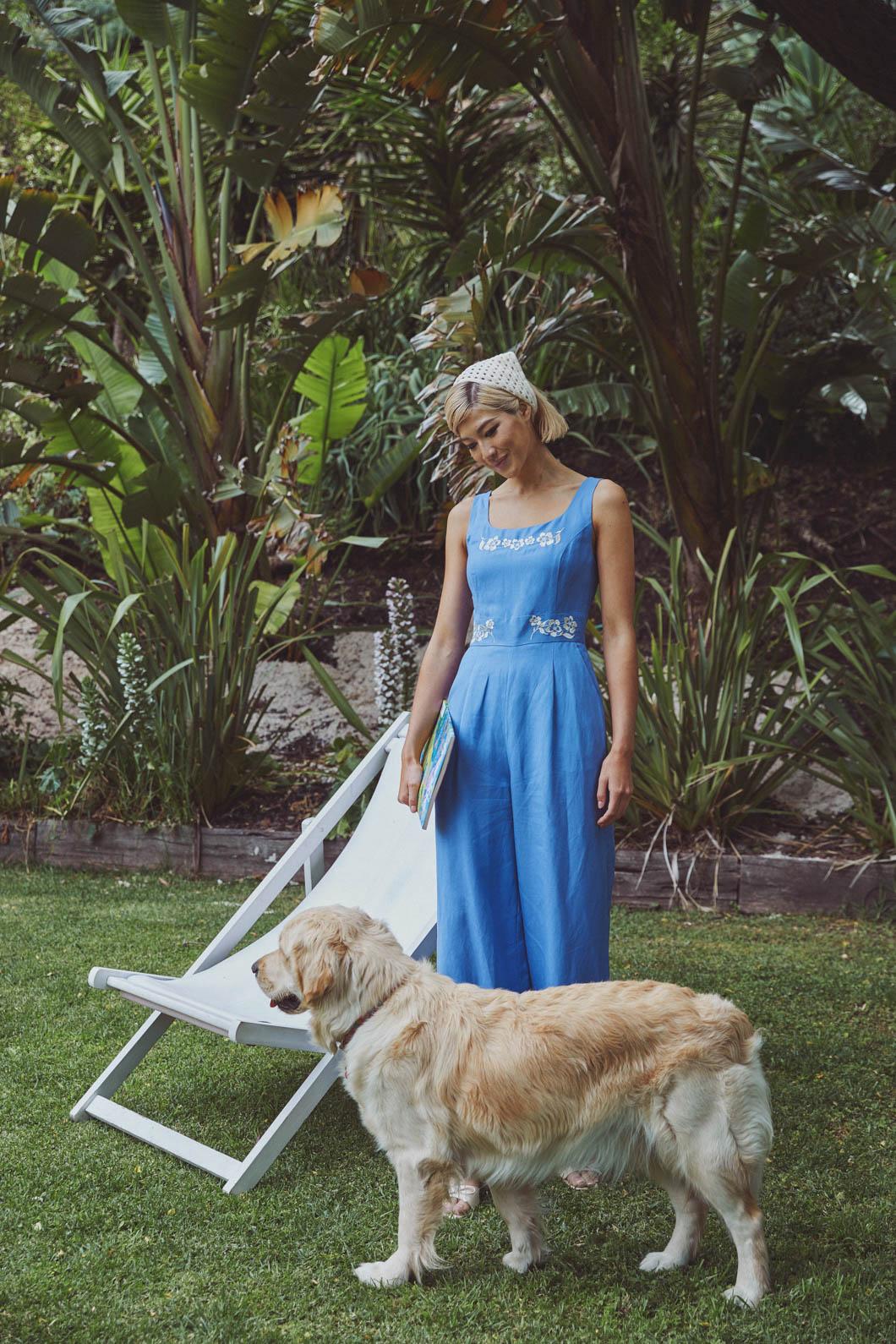 Cecilia Embroidered Jumpsuit - Olabens