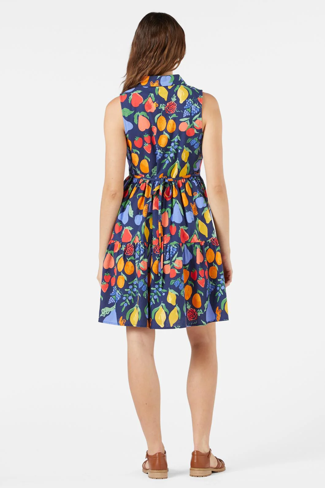 Fruit Bowl Shirt Dress - Olabens