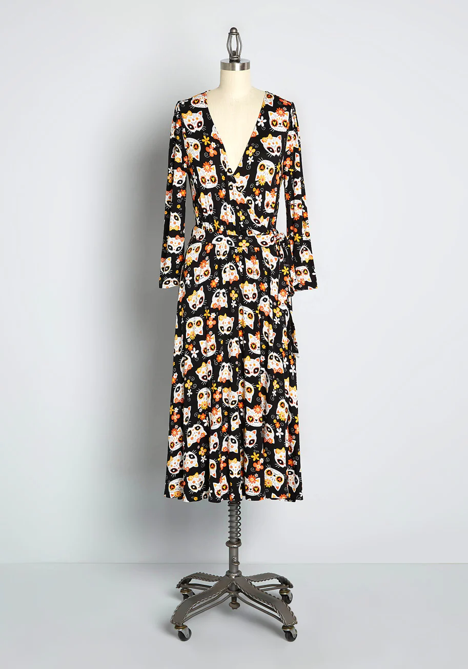 This Is My Moment Wrap Dress - Olabens