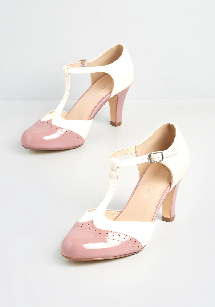 Primed For Playfulness T-Strap Heel - Olabens