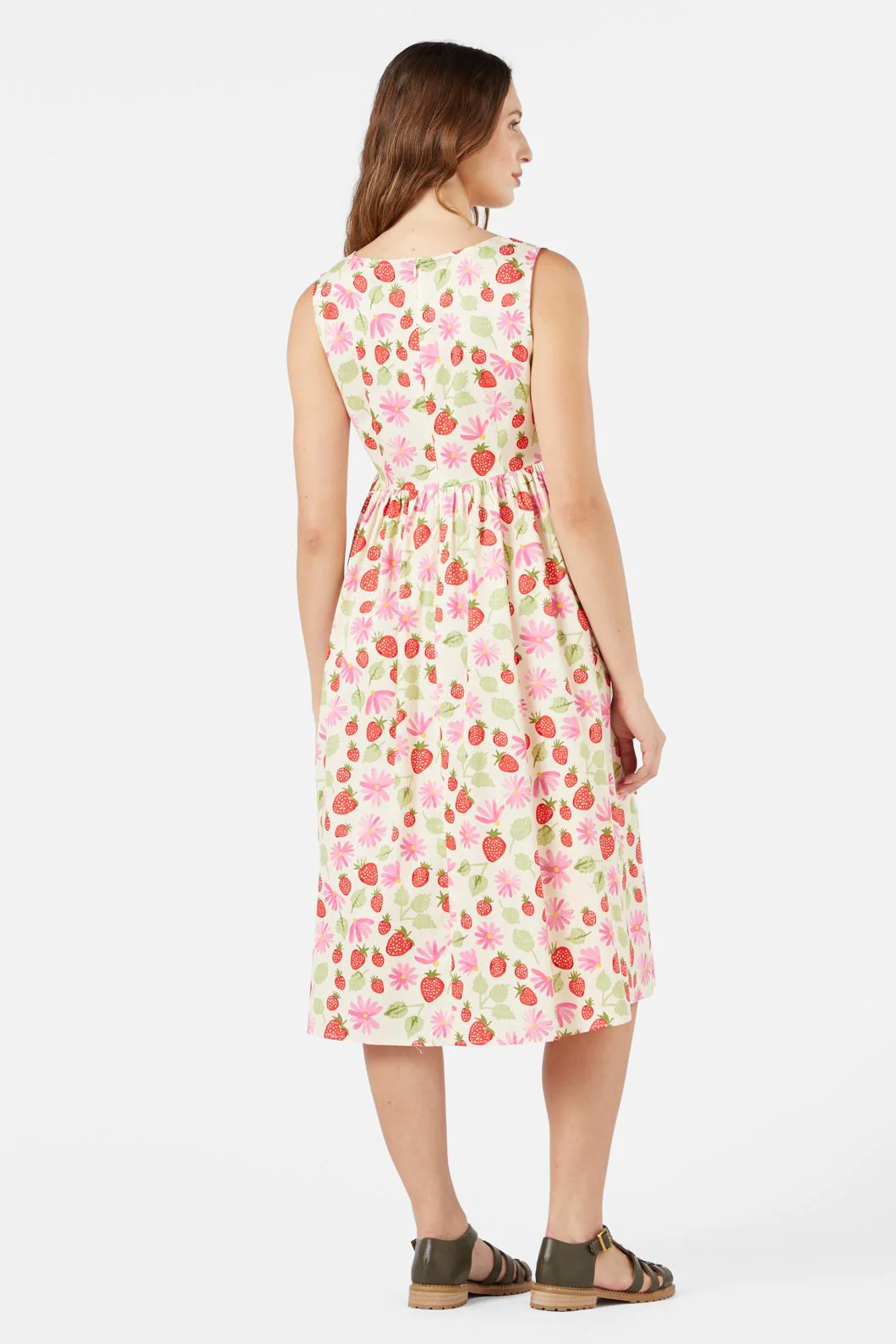 La Fraise Midi Dress - Olabens