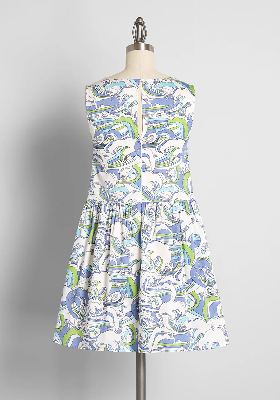 Gathering Wildflowers Smock Dress - Olabens