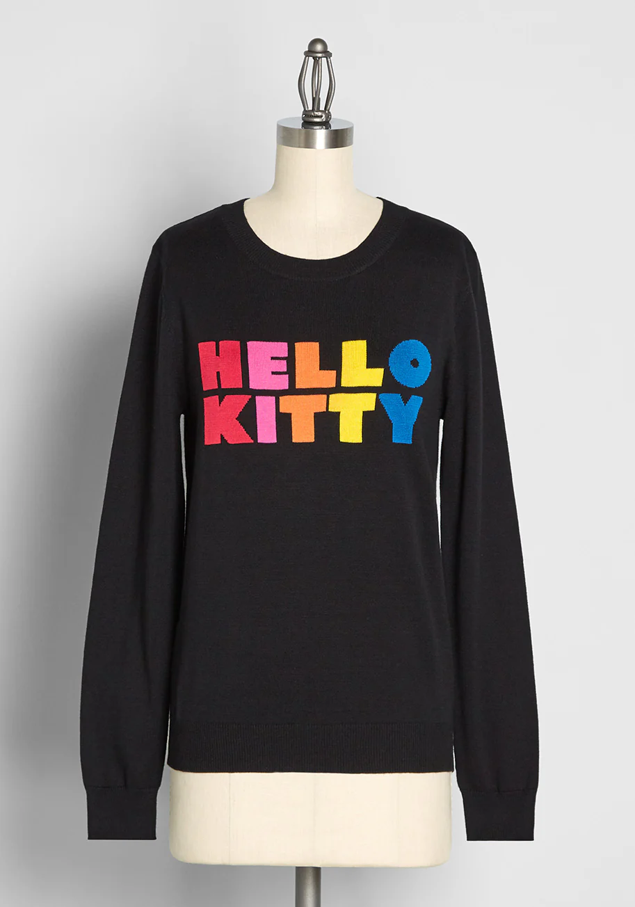 Isnyt x Hello Kitty Oh-So-Supercute Sweater - Olabens