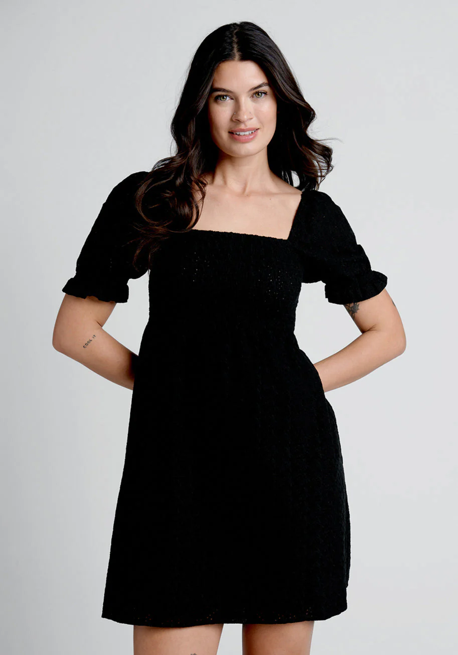 Dainty Dazzle Babydoll Dress - Olabens