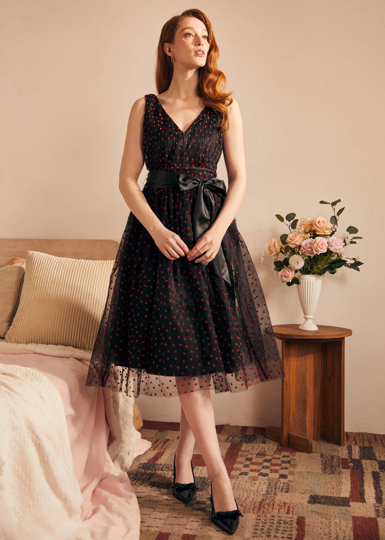 Memory Lane Fit & Flare Dress - Olabens