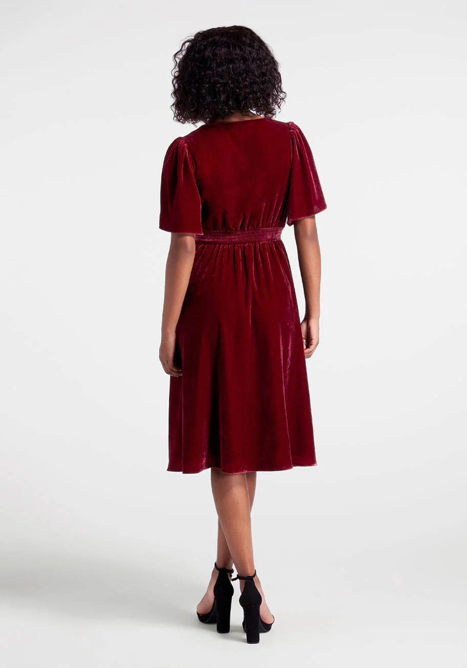 Moves Like A Dance Midi Dress - Olabens