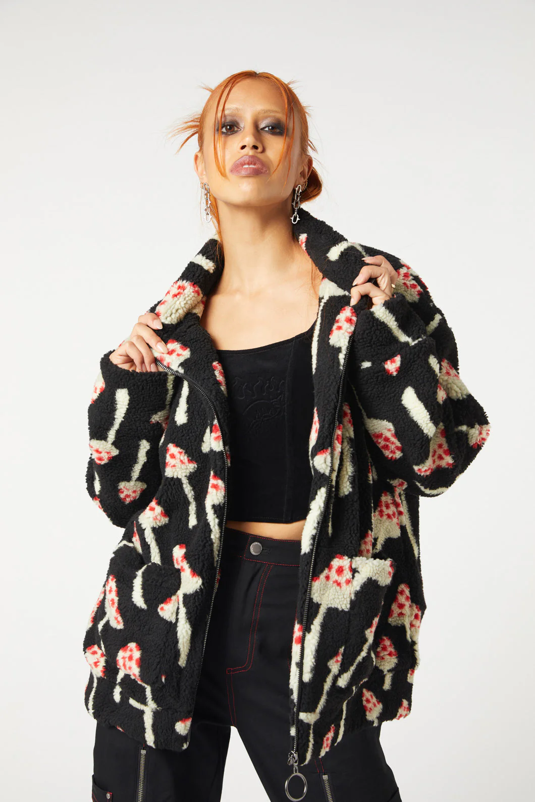 Shroom Cap Fleece Jacket - Olabens