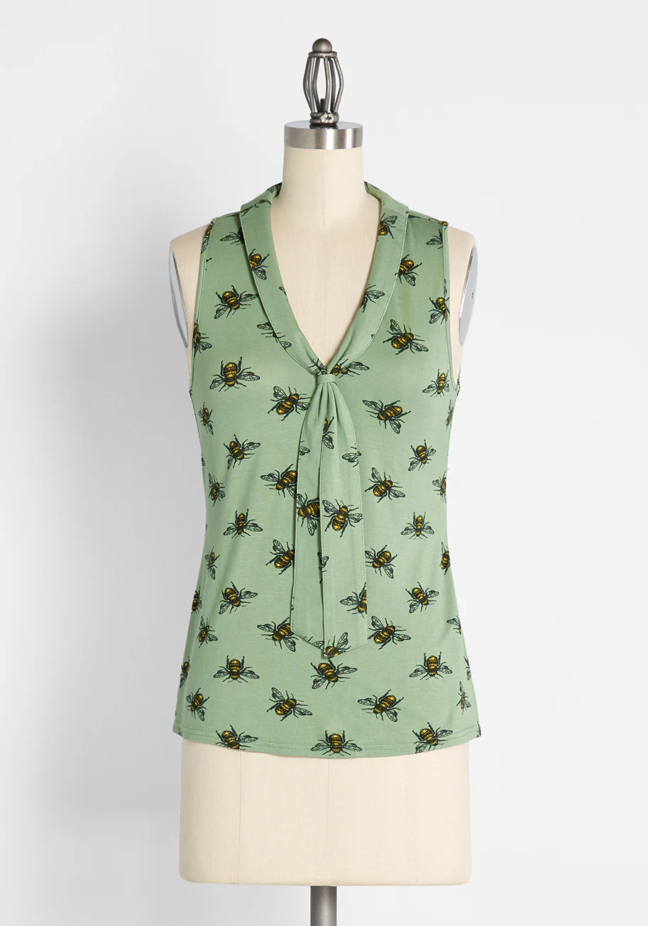 Office to Goodness Sleeveless Knit Top - Olabens