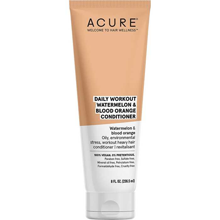 Acure Daily Workout Watermelon & Blood Orange Conditioner 236ml - Olabens