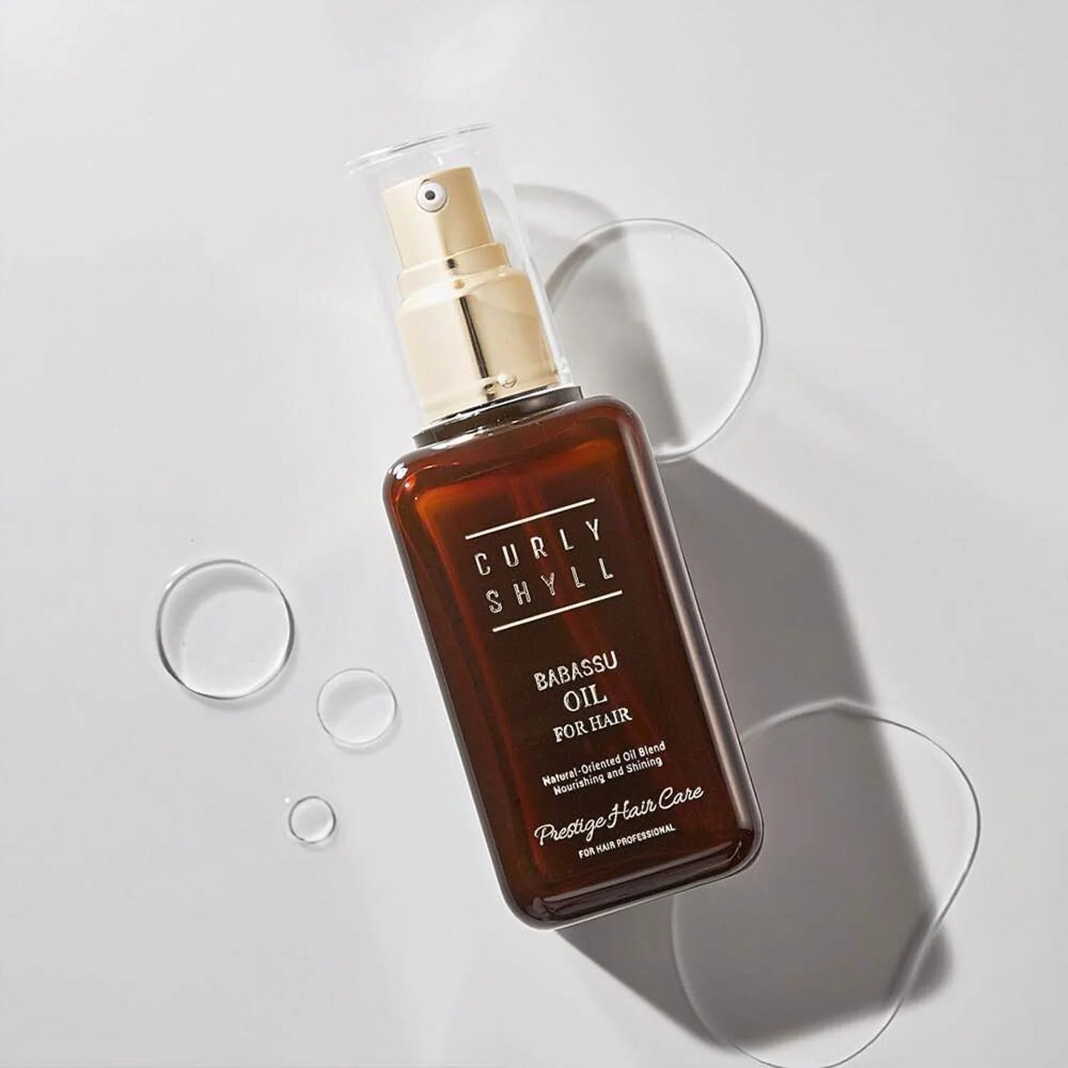 Curly Shyll (Prestige Clinic) Babassu Oil For Hair (Natural-Oriented Oil Blend, Nourishing and Shining)  100ml - Olabens