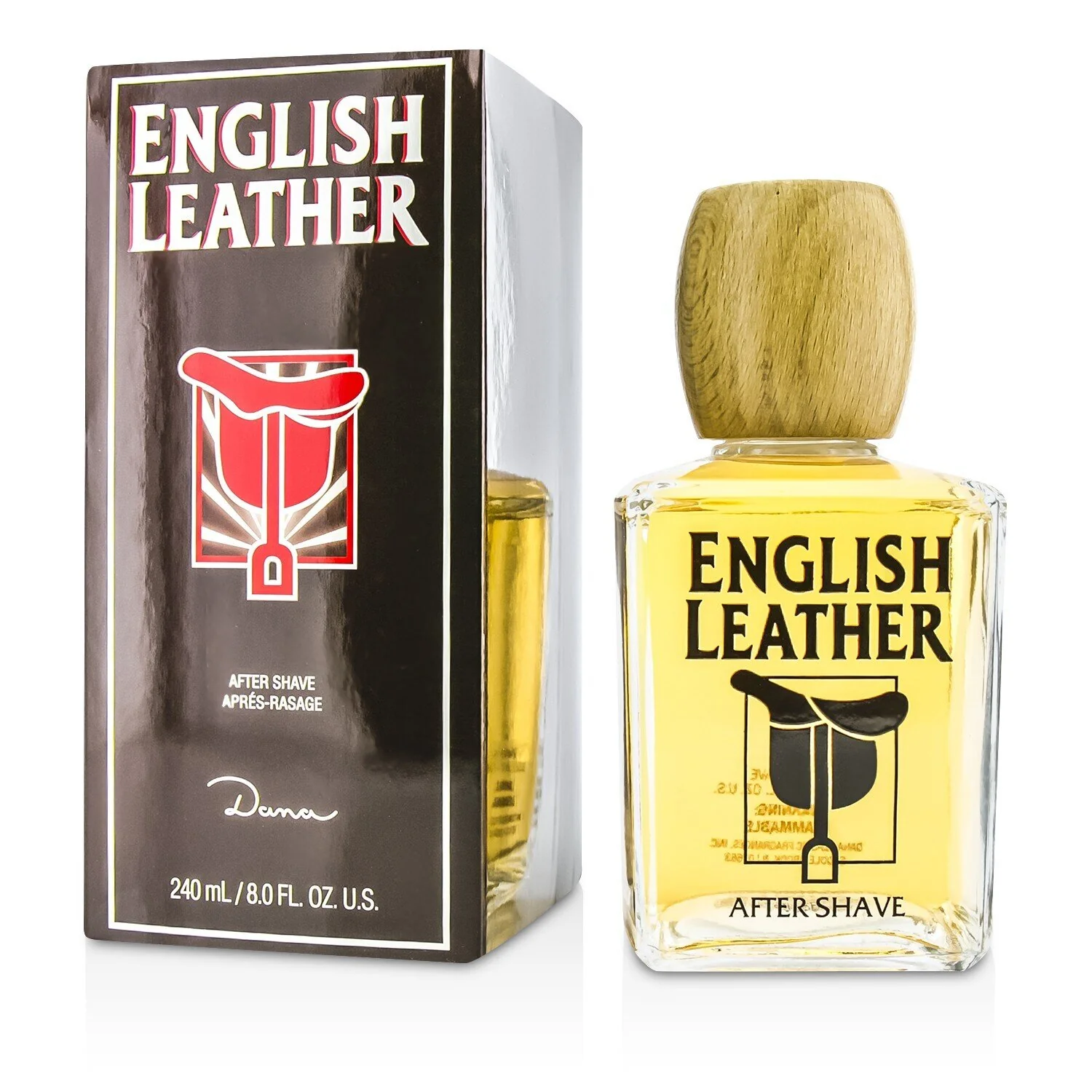 Dana English Leather After Shave Splash  240ml/8oz - Olabens