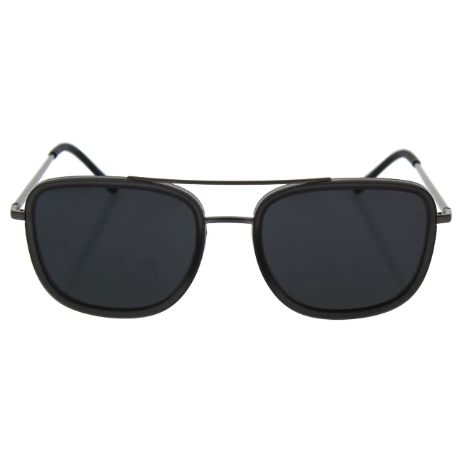 Burberry Burberry BE 3085-Q 1008/5V - Brushed Gunmetal Grey/Grey by Burberry for Men - 54-18-145 mm Sunglasses - Olabens