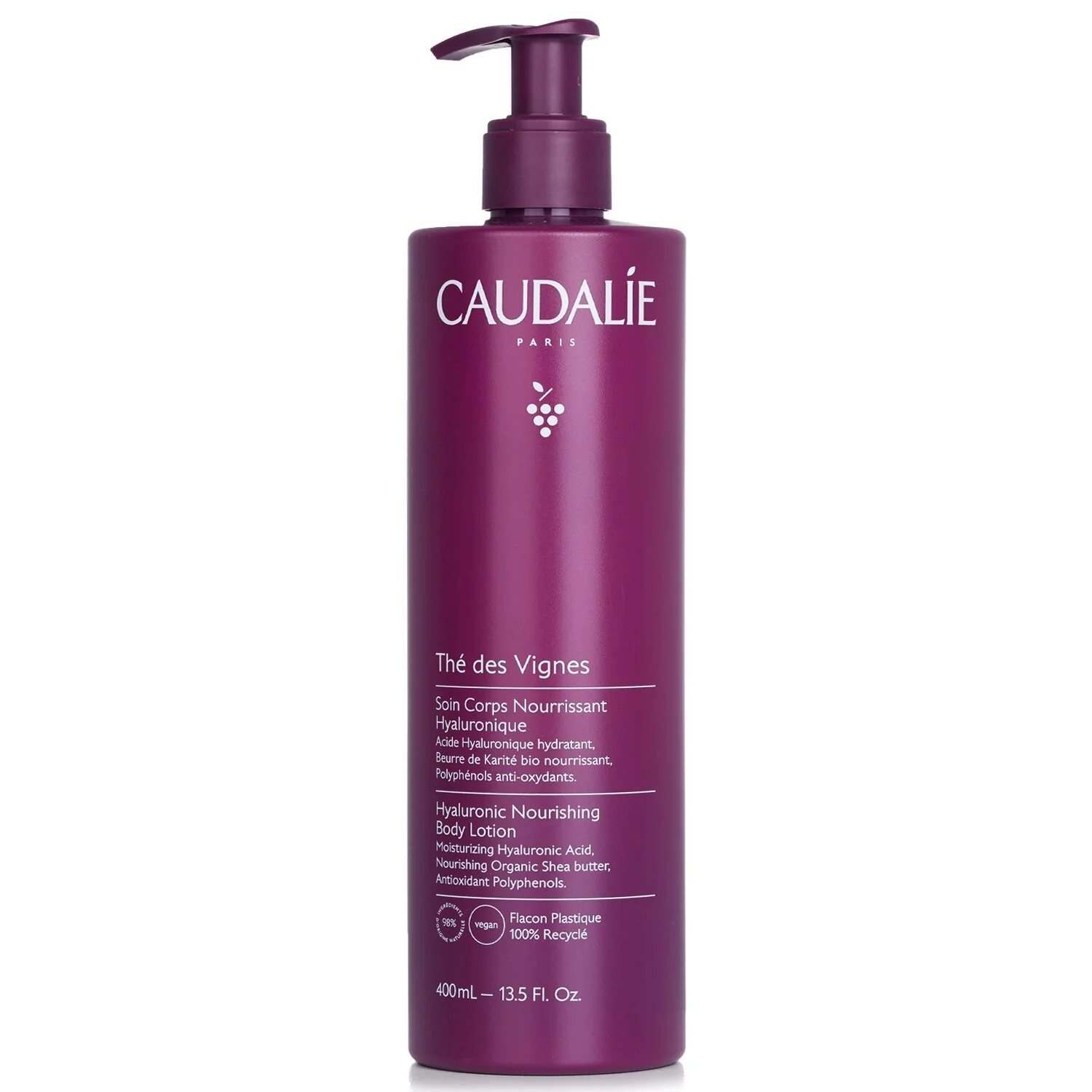 Caudalie The Des Vignes Hyaluronic Nourishing Body Lotion  400ml/13.5oz - Olabens