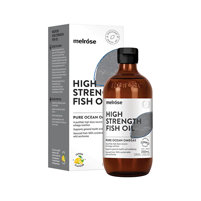 Melrose Ultra Premium High Strength Fish Oil 200ml - Olabens