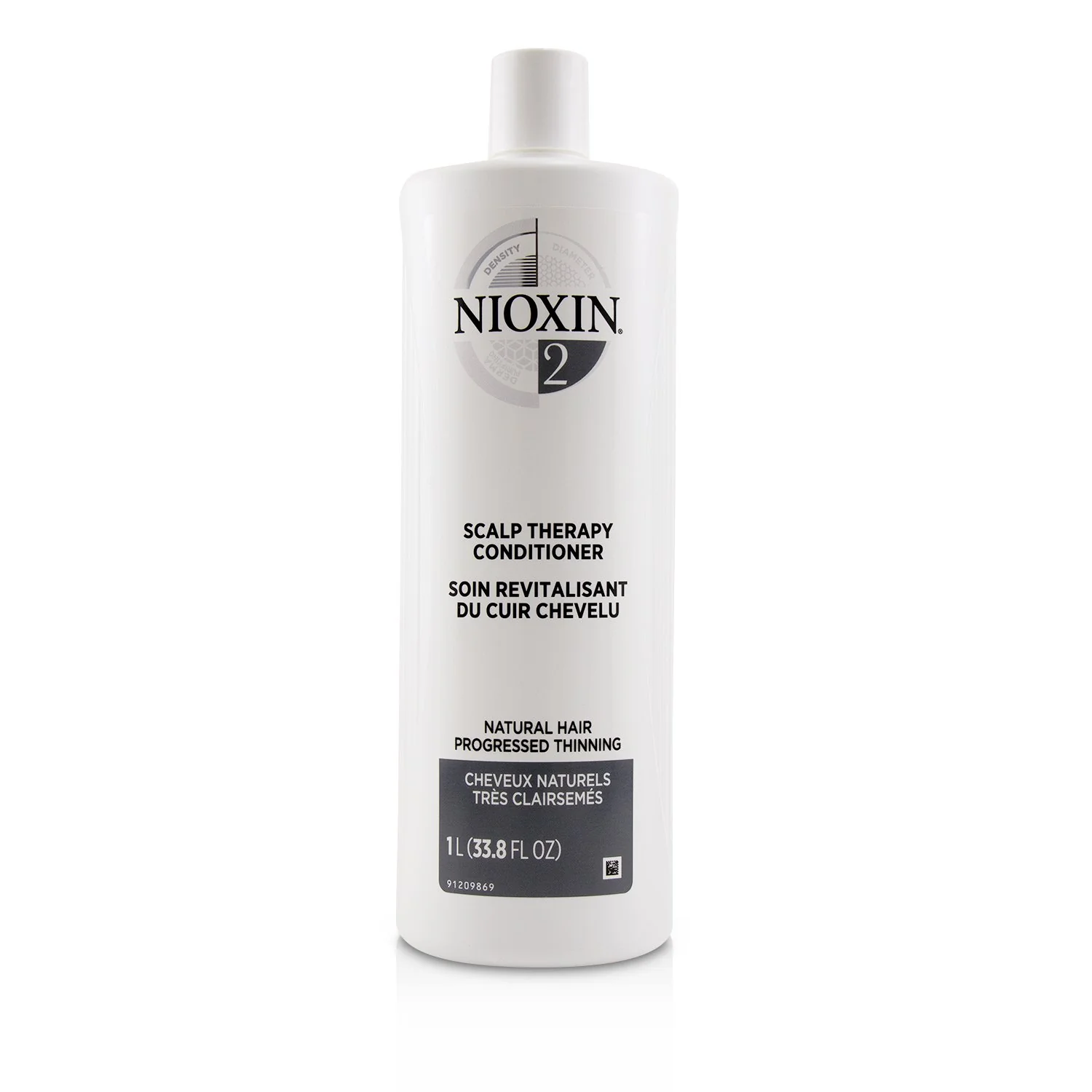Nioxin Density System 2 Scalp Therapy Conditioner (Natural Hair, Progressed Thinning)  500ml/16.9oz - Olabens