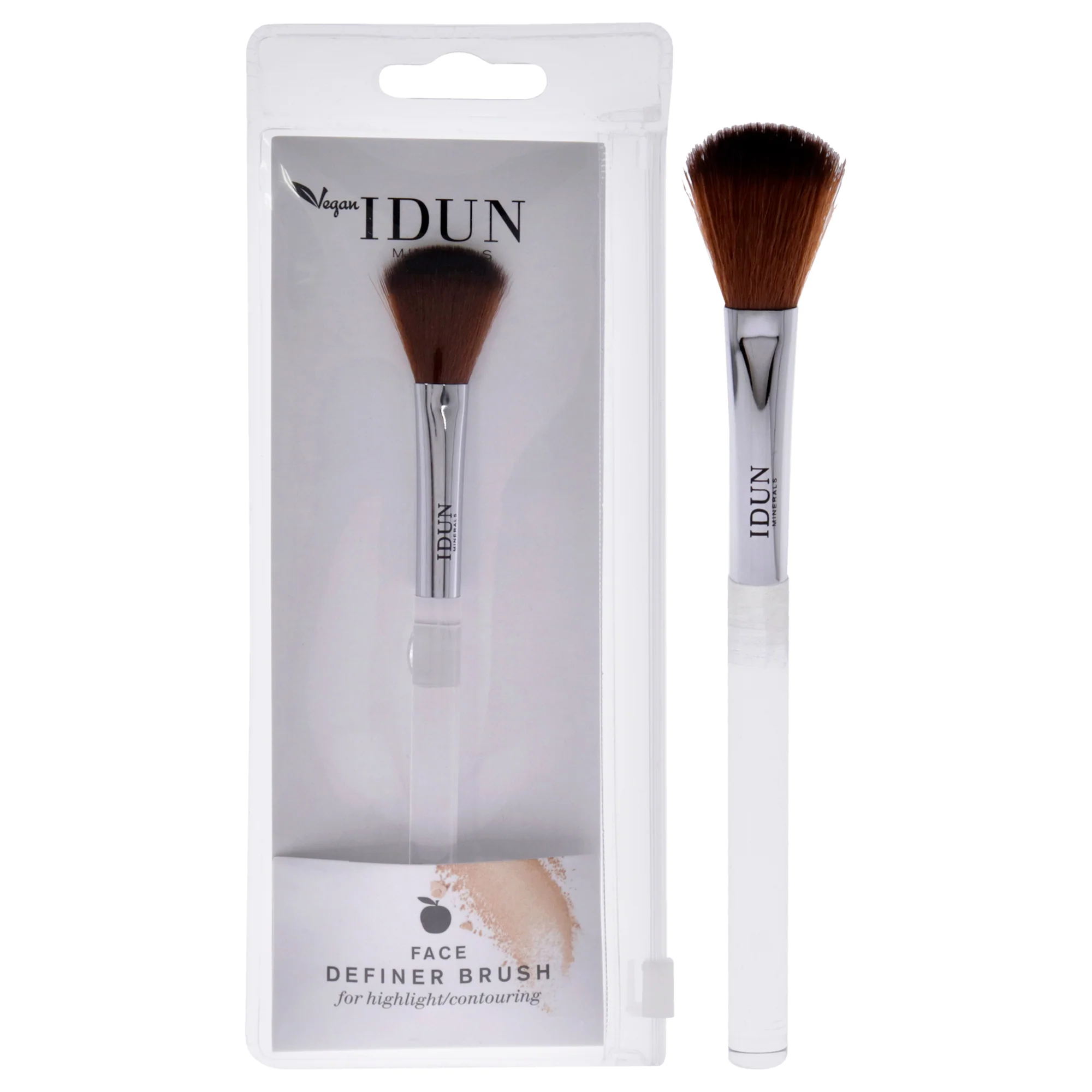 Face Definer Brush - 012 by Idun Minerals for Women - 1 Pc Brush - Olabens