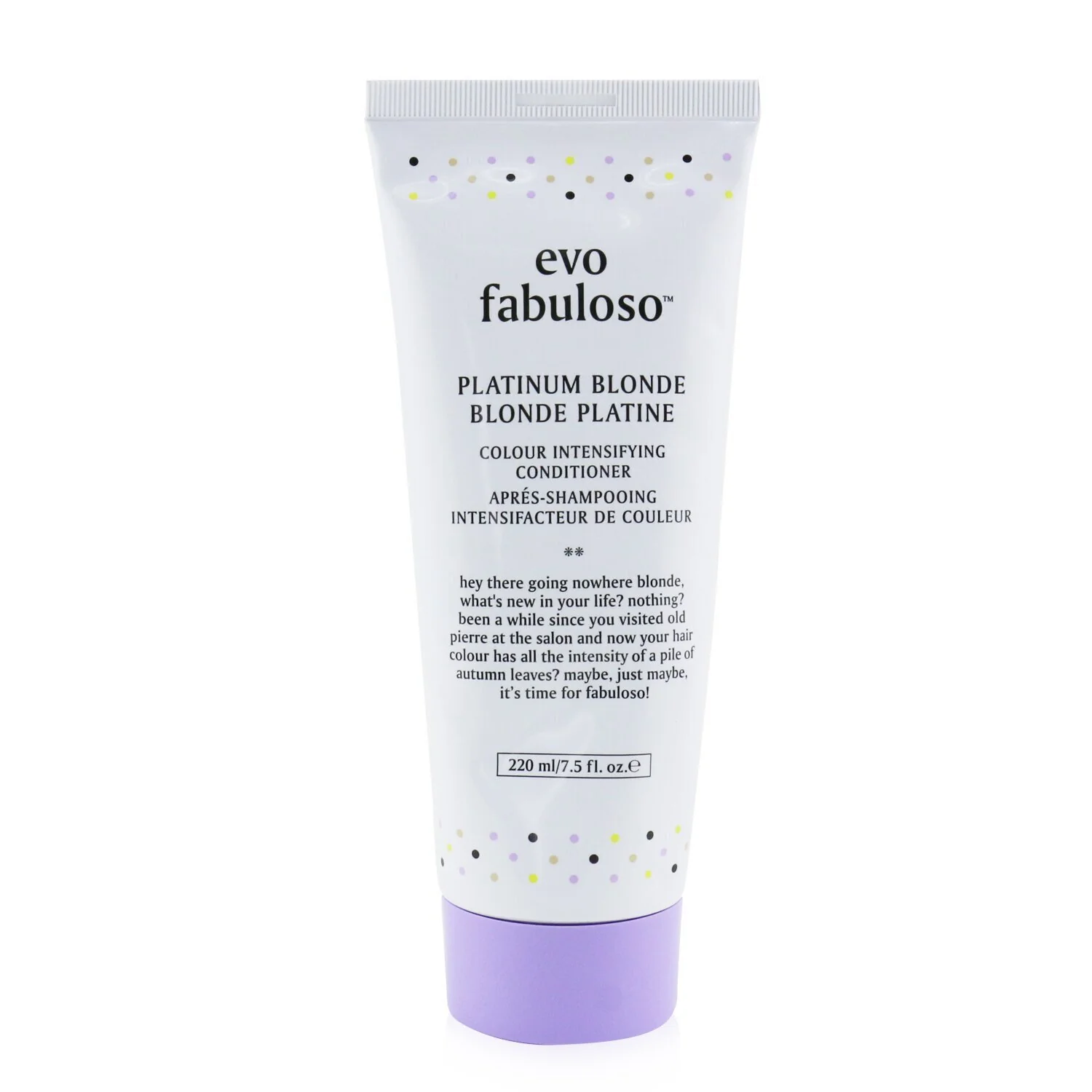 Evo Fabuloso Colour Intensifying Conditioner - # Platinum Blonde  220ml/7.5oz - Olabens