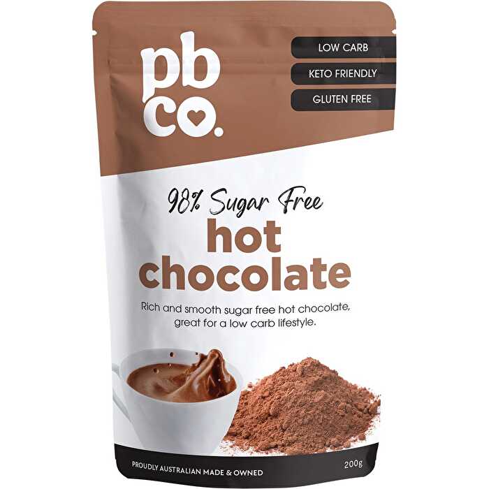 Pbco Hot Chocolate 98% Sugar Free 200g - Olabens