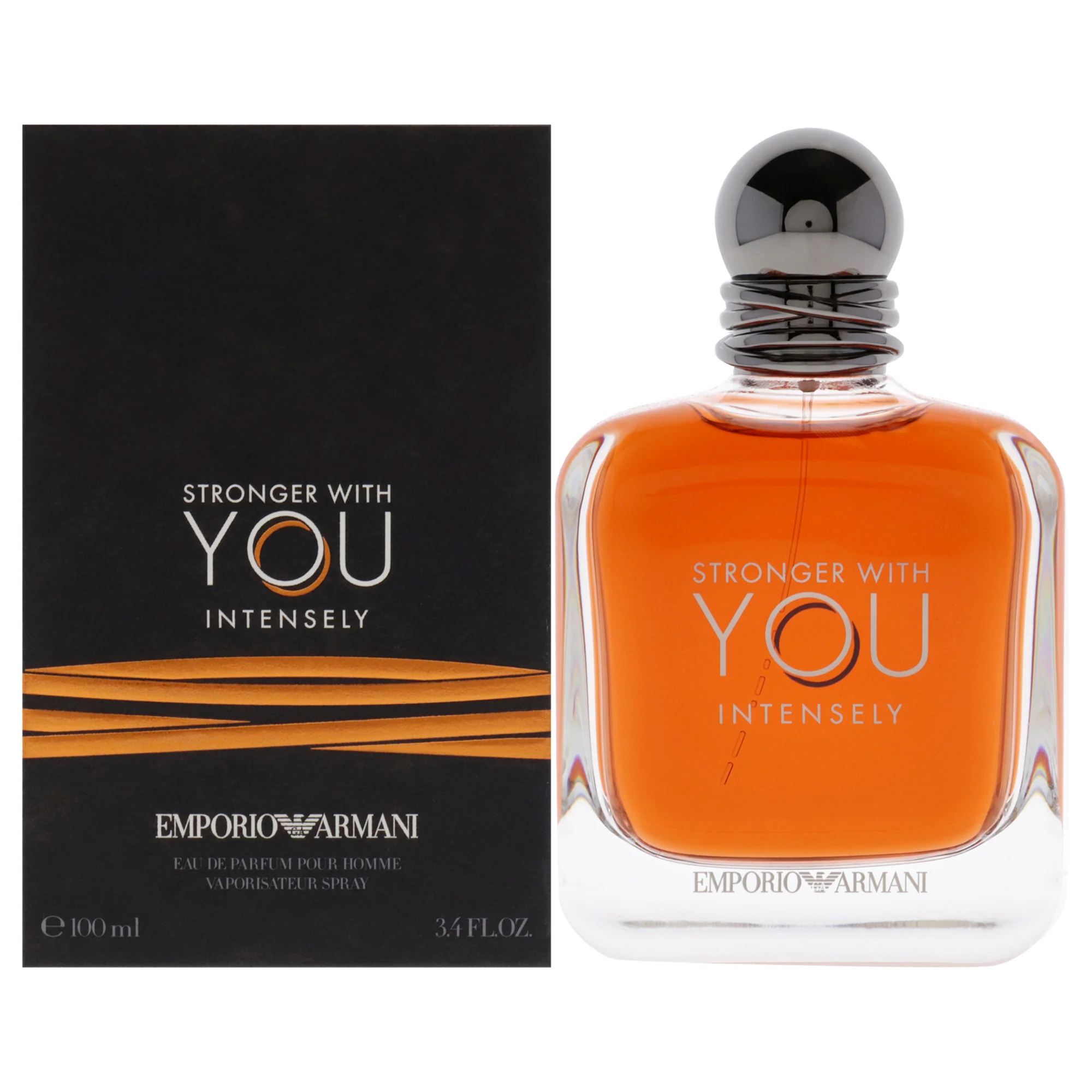 Giorgio Armani Stronger With You Intensely by Giorgio Armani for Men - 3.4 oz EDP Spray - Olabens