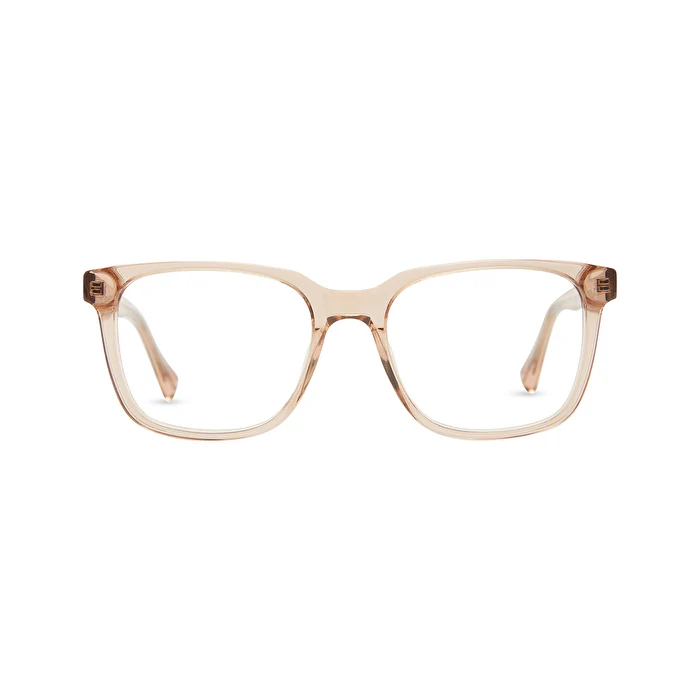 Baxter Blue Blue Light Glasses Carter Champagne (Medium Large) Non Magnified - Olabens