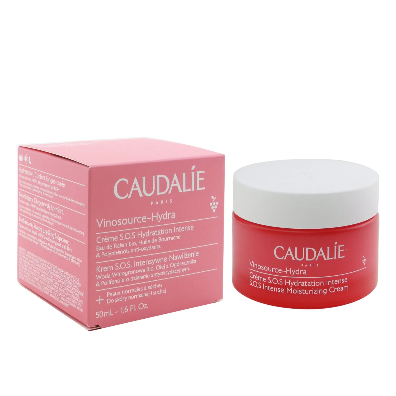 Caudalie Vinosource-Hydra S.O.S Intense Moisturizing Cream  50ml/1.6oz - Olabens