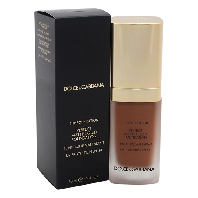 Dolce and Gabbana Perfect Matte Liquid Foundation SPF 20 - 170 Golden Honey by Dolce and Gabbana for Women - 1 oz Foundation - Olabens