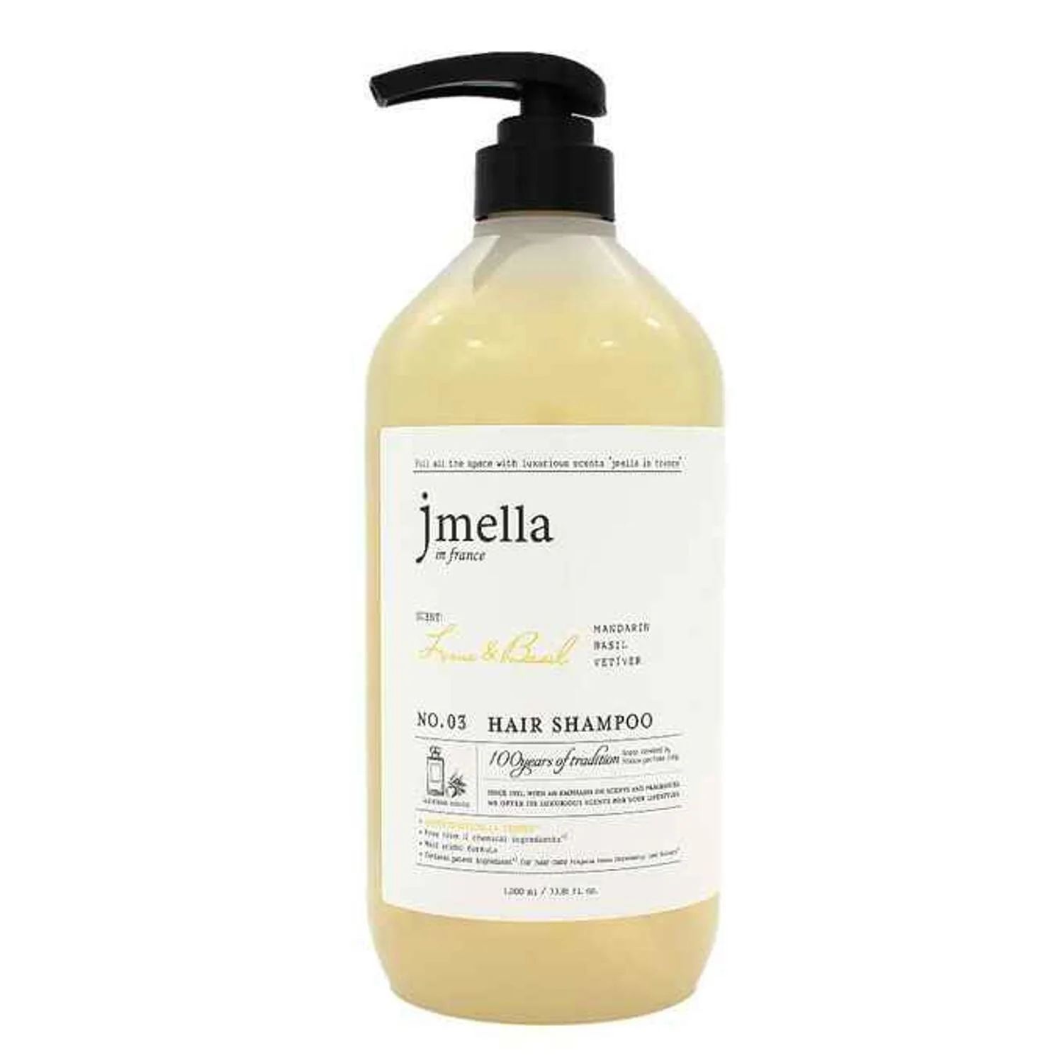 Jmella LIME & BASIL HAIR SHAMPOO  500ml - Olabens