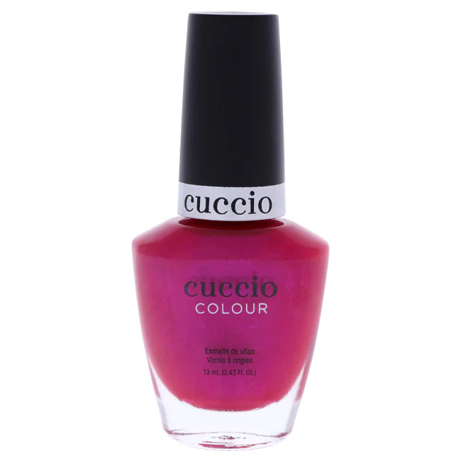 Cuccio Colour Nail Polish - Red Lights In Amsterdam by Cuccio for Women - 0.43 oz Nail Polish - Olabens