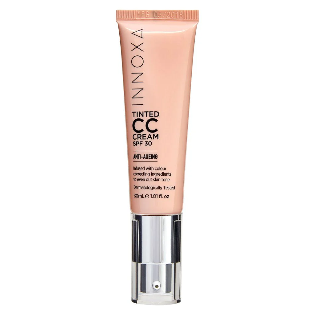 Innoxa Anti-Ageing CC Cream 30ml - Light - Olabens