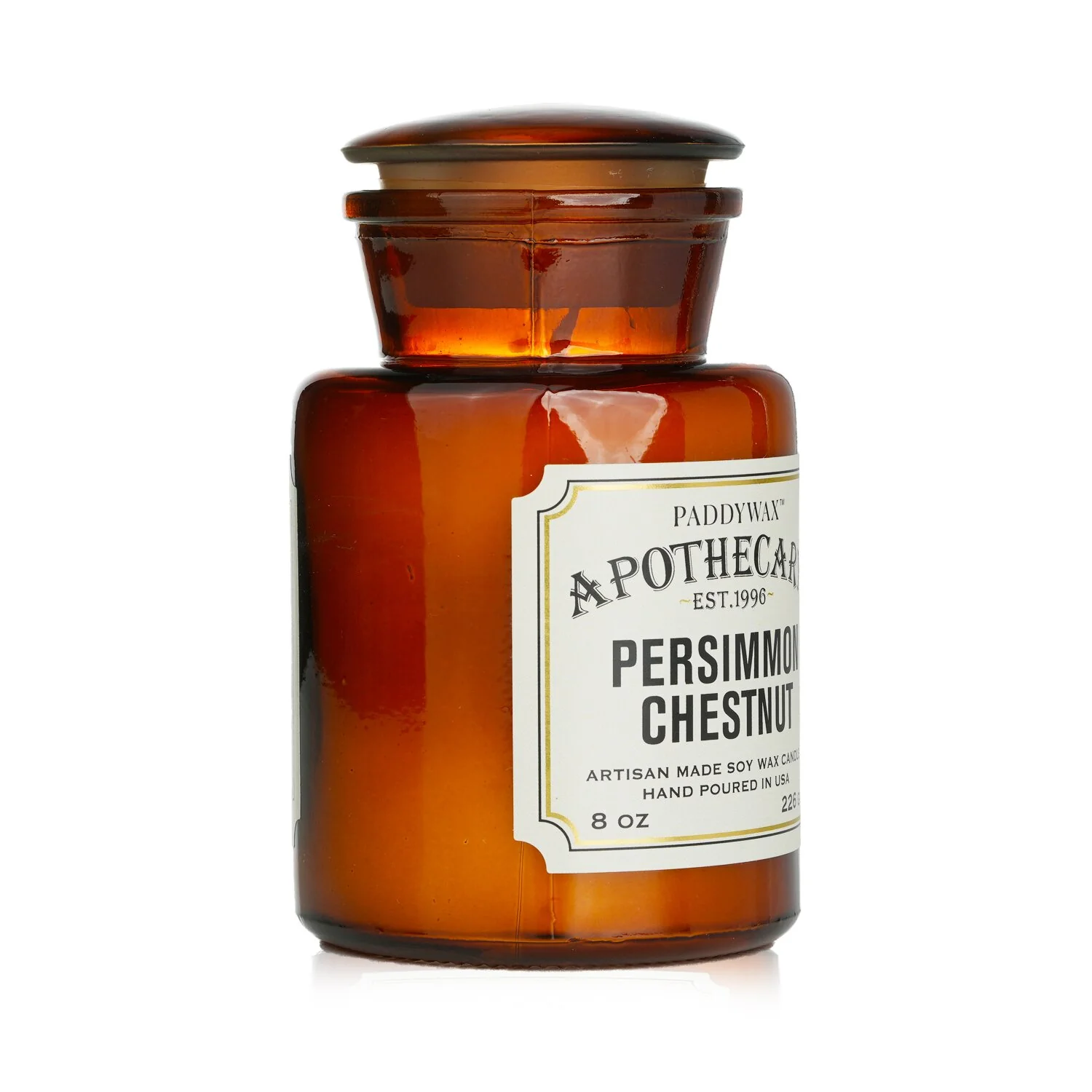 Paddywax Apothecary Candle - Persimmon Chestnut  226g/8oz - Olabens
