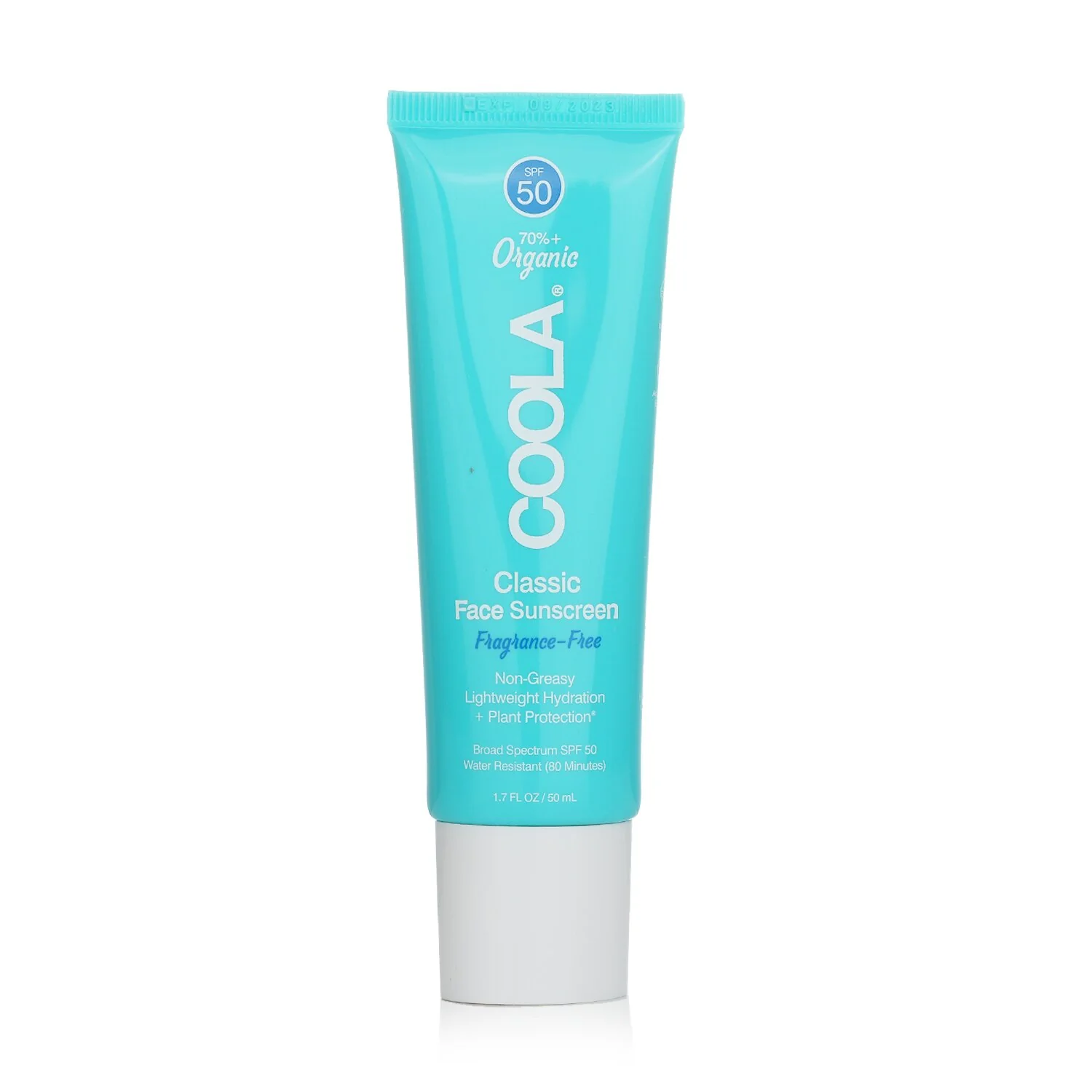 Coola Classic Face Organic Sunscreen Lotion SPF 50 - Fragrance Free  50ml/1.7oz - Olabens
