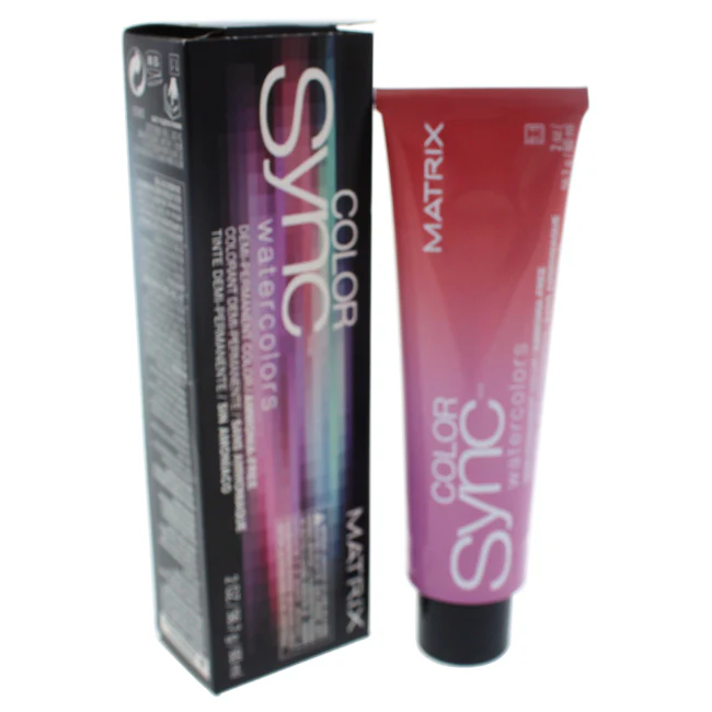 Matrix Color Sync Watercolors Demi-Permanent - Sapphire Blue by Matrix for Unisex - 2 oz Hair Color - Olabens