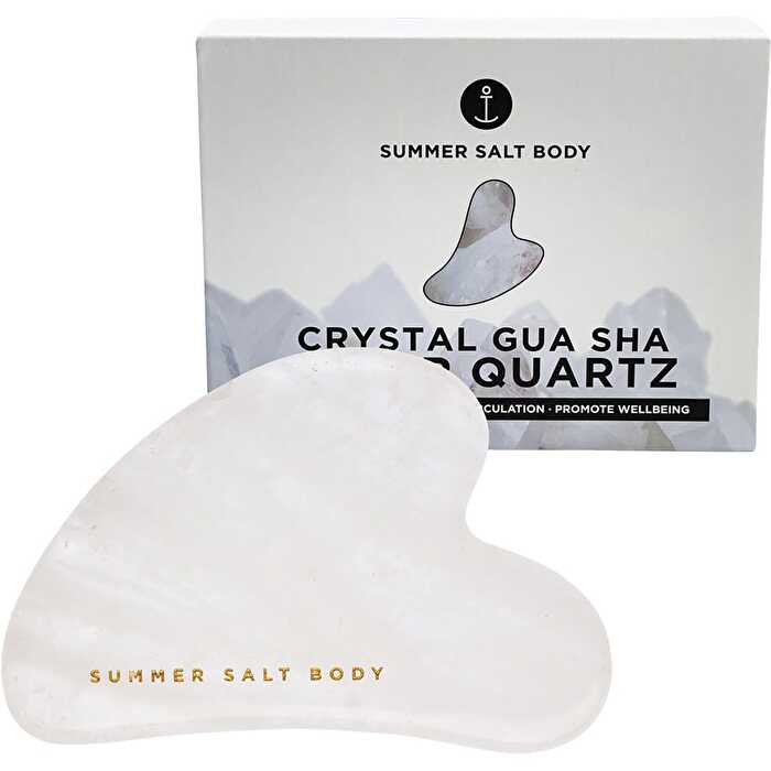 Summer Salt Body Crystal Gua Sha Clear Quartz - Olabens
