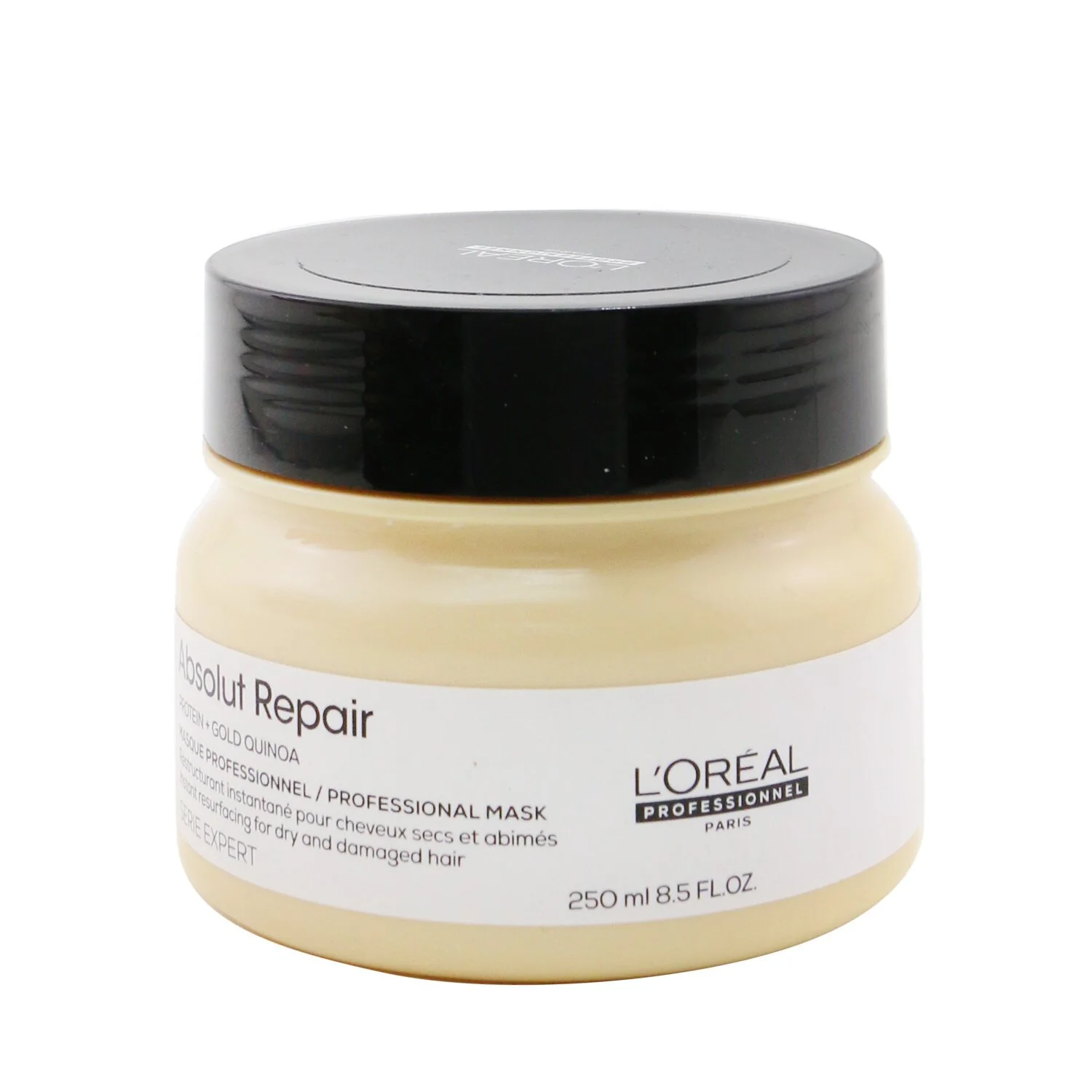 L'Oreal Professionnel Serie Expert - Absolut Repair Gold Quinoa + Protein Instant Resurfacing Mask (For Dry and Damaged Hair)  500ml/16.9oz - Olabens
