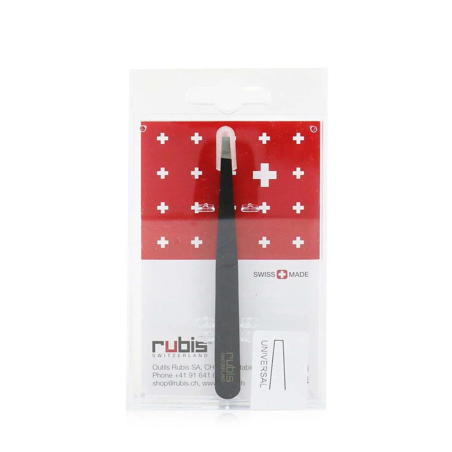 Rubis Tweezers Universal - # Black - Olabens