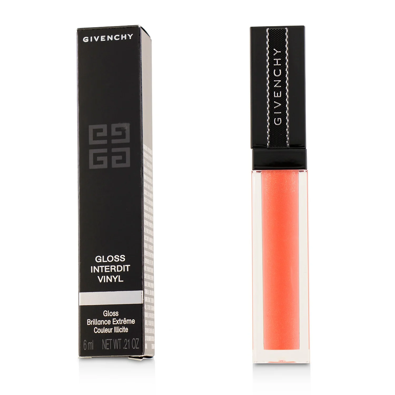 Givenchy Gloss Interdit Vinyl - # 08 Corail Graffiti  6ml/0.21oz - Olabens