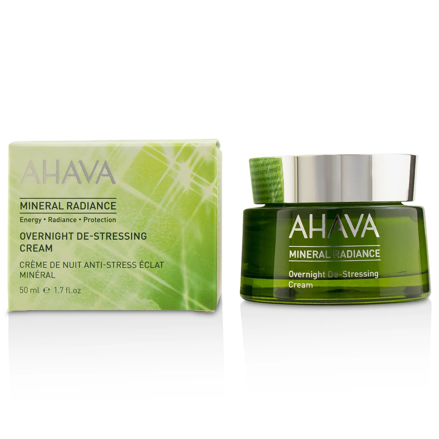 Ahava Mineral Radiance Overnight De-Stressing Cream  50ml/1.7oz - Olabens