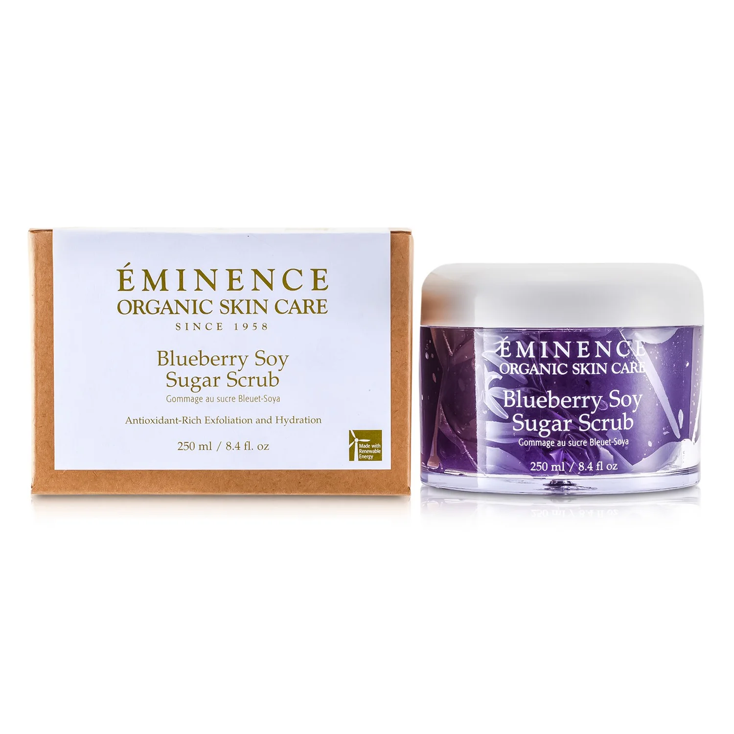 Eminence Blueberry Soy Sugar Scrub  250ml/8.4oz - Olabens