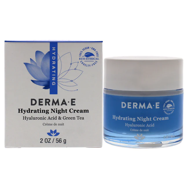Derma-E Hydrating Night Cream by Derma-E for Unisex - 2 oz Cream - Olabens
