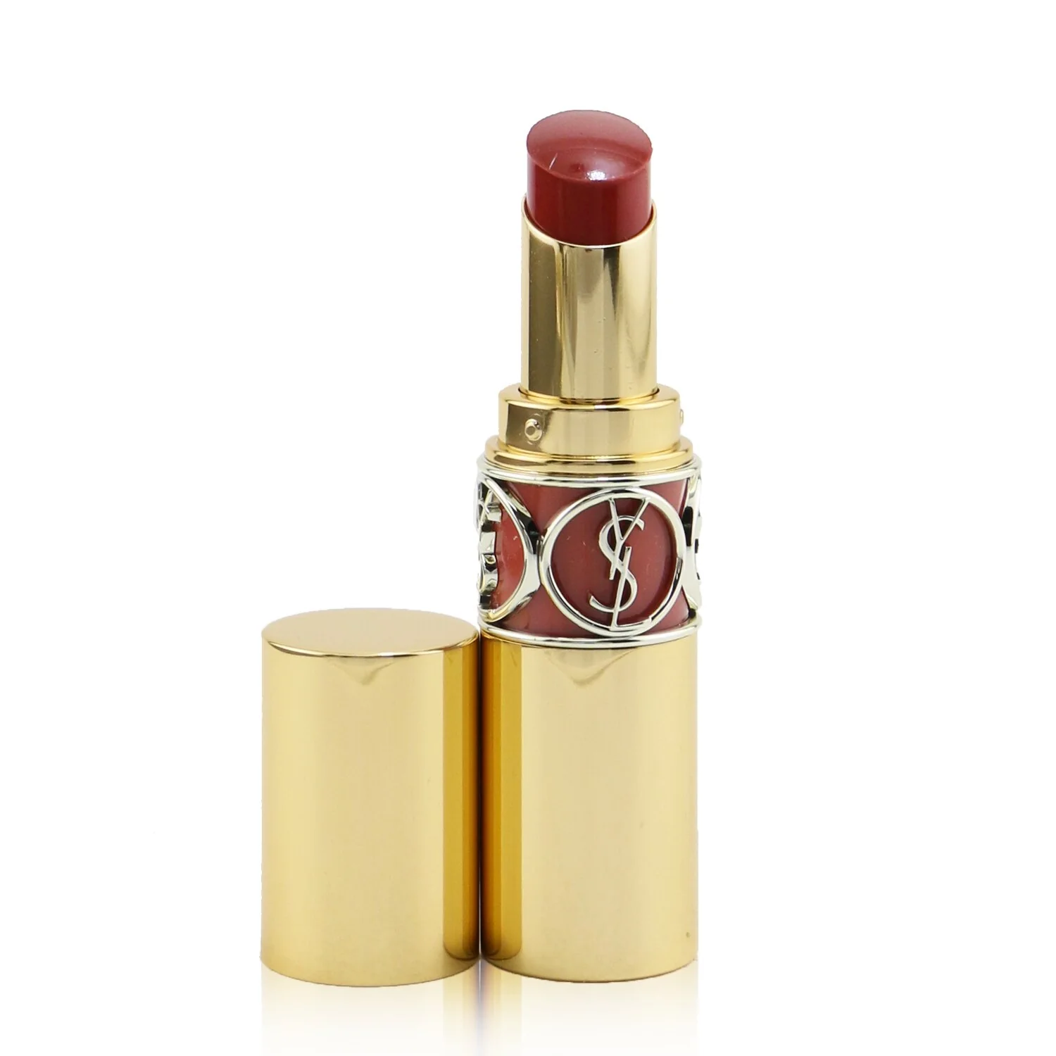 Yves Saint Laurent Rouge Volupte Shine - # 130 Burnt Suede  3.2g/0.11oz - Olabens
