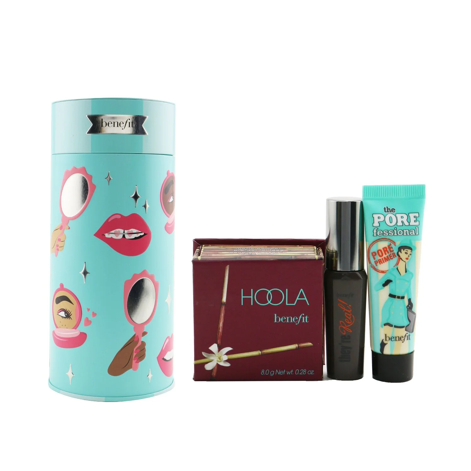 Benefit Party Hopper Set (Primer + Bronzer + Mascara)  3pcs - Olabens