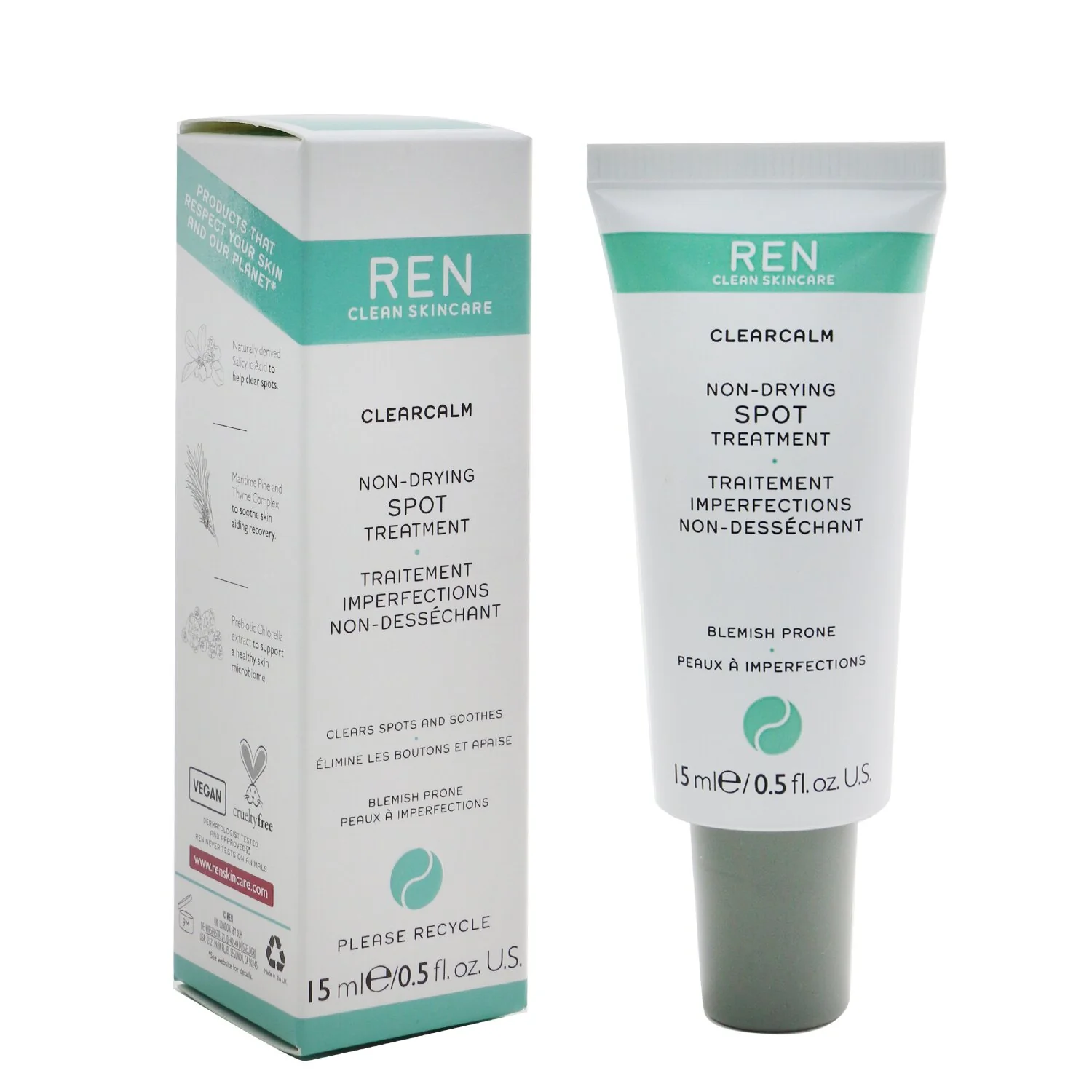 Ren Clearcalm Non-Drying Spot Treatment  15ml/0.5oz - Olabens