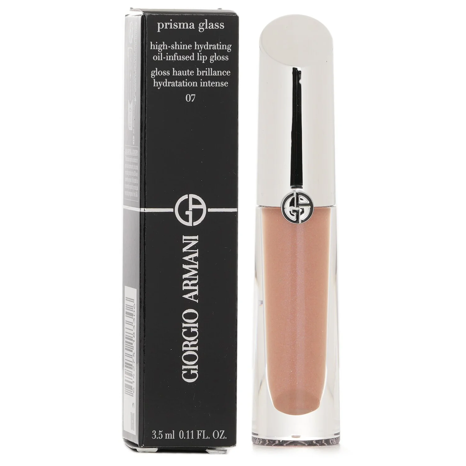 Giorgio Armani Prisma Glass Lip Gross - # 07 Nude Glow  3.5ml - Olabens