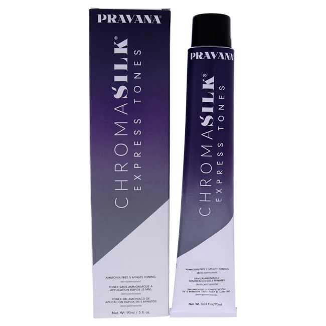 Pravana ChromaSilk Express Tones - Dark Neutral Pearl by Pravana for Unisex - 3 oz Hair Color - Olabens