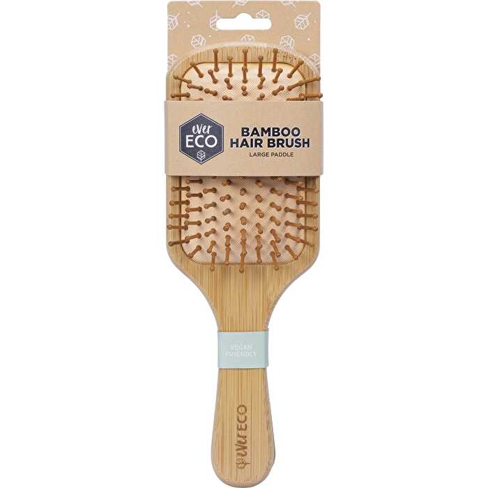 Ever Eco Bamboo Hair Brush Large Paddle - Olabens