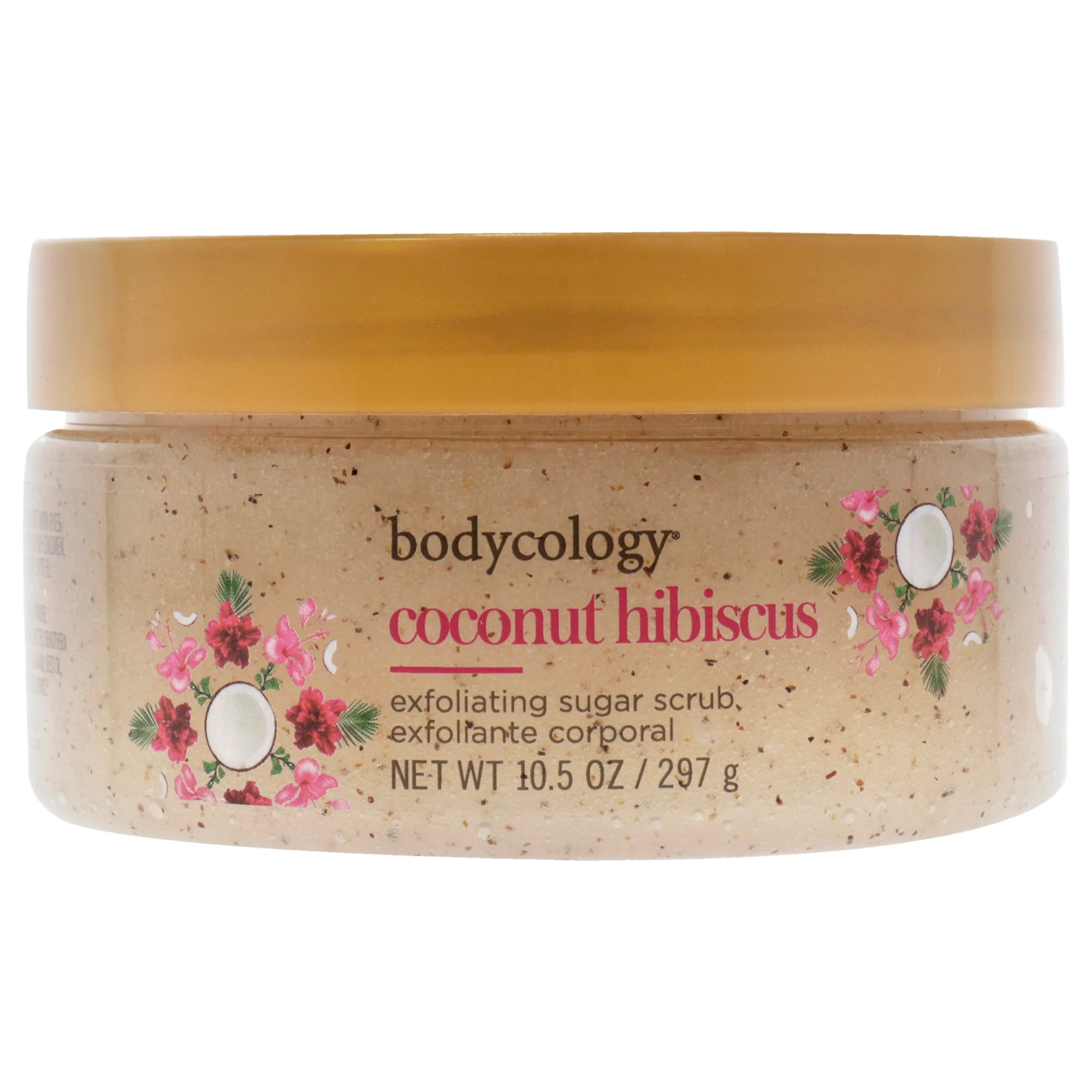 Exfoliating Sugar Scrub - Coconut Hibiscus by Bodycology for Women - 10.5 oz Scrub - Olabens